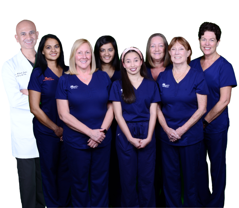 MJ Dental Team Dr. Mitesh Jivan and his team.